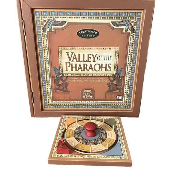 VALLEY OF THE PHARAOHS Bookshelf Board Game 2006 Front Porch Classics - COMPLETE - Picture 1 of 7